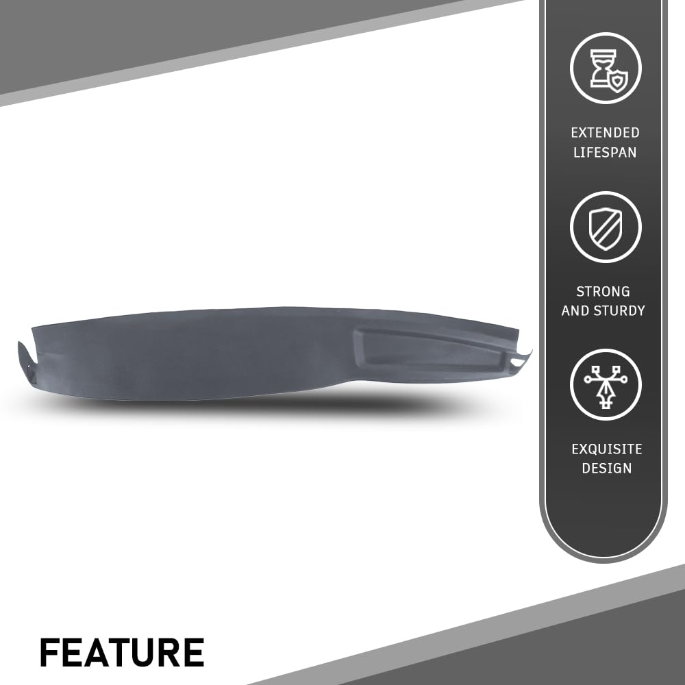 G-PLUS TPE Dashboard Dash Cover Dash Board Panel Compatible with Dodge Ram 1500 2002-2005; Fit Dodge Ram 2500 3500 2003-2005 Blue