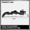 G-PLUS Front Left Outer Bumper Cover Support, Compatible with Audi Q5 2021-2024, Driver Side, 80A807277D