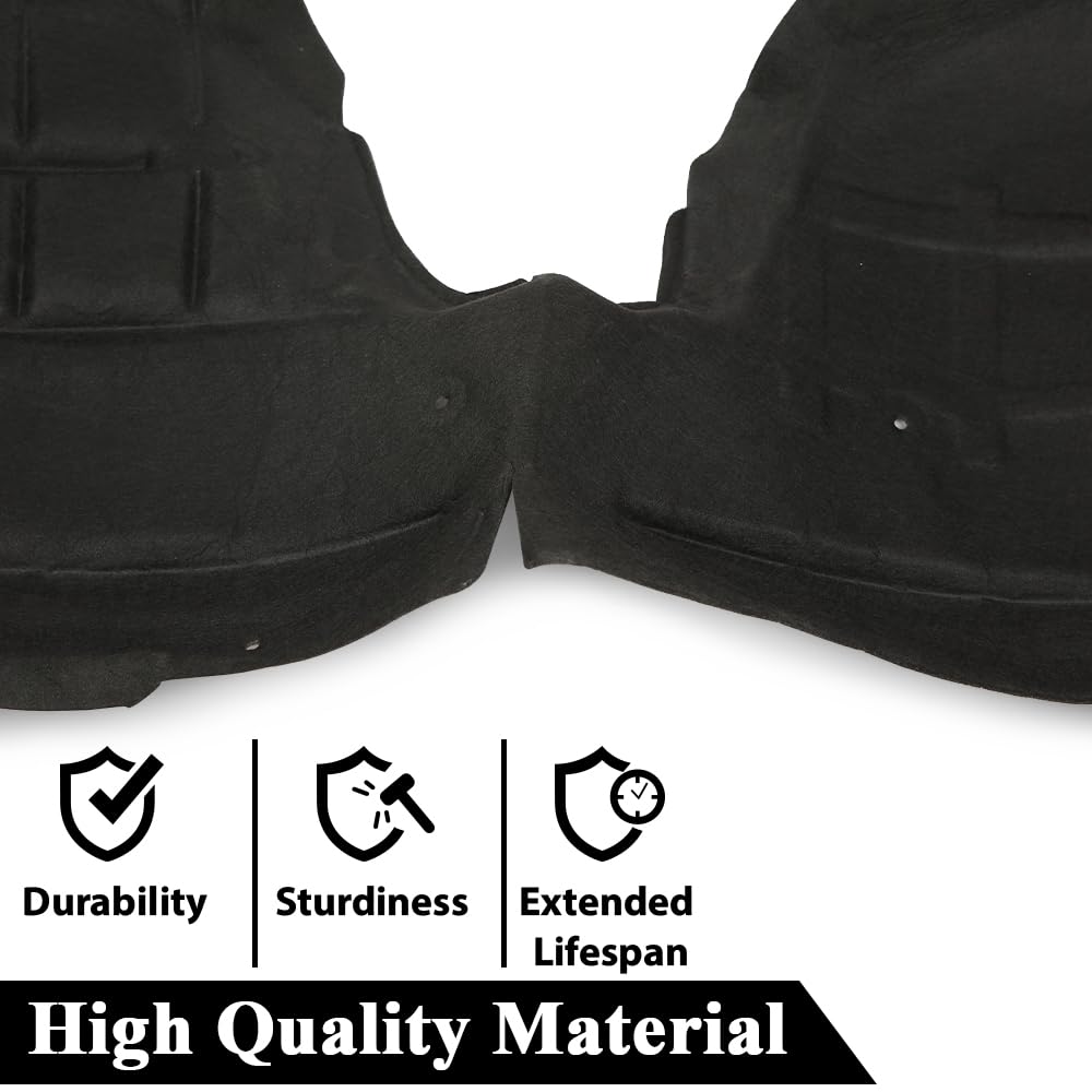 G-PLUS Front Fender Liner Left Driver Side Compatible with Chevy Malibu (submodel: L, LS, LT, Premier) 2016-2018 84062808 GM1248279