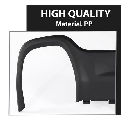 G-PLUS Rear Air Dam Deflector Lower Valance Apron Compatible with Jeep Cherokee 2015-2018 68236953AA CH1195128