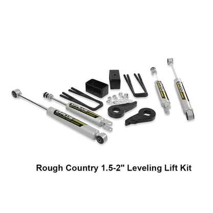 G-PLUS 1.5-2" Lift Kit Compatible with 1999-2006 4WD Chevy Silverado/GMC Sierra 1500 2007-2007 4WD Chevy Silverado/GMC Sierra 1500 Classic 28330 1.5-2" Leveling Suspension kit