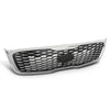 G-PLUS Front Bumper Upper Grille Assembly With Camera Hole Compatible with Kia Sorento 2019-2020 86380-C5800, 86380C5800 Chrome Black