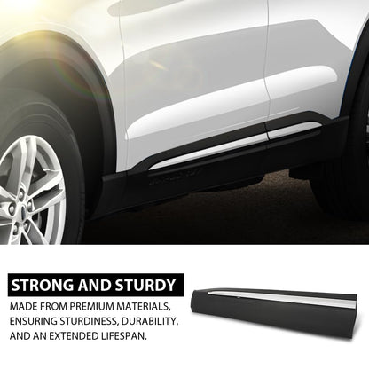 G-PLUS Front Left Lower Door Moulding Chrome Trim, Compatible with Ford Explorer 2020-2023, Driver Side