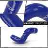 G-PLUS Silicone Heater Hose Kit Compatible with Toyota 4Runner 3.4L 1996-2002 W/Rear Heater Blue