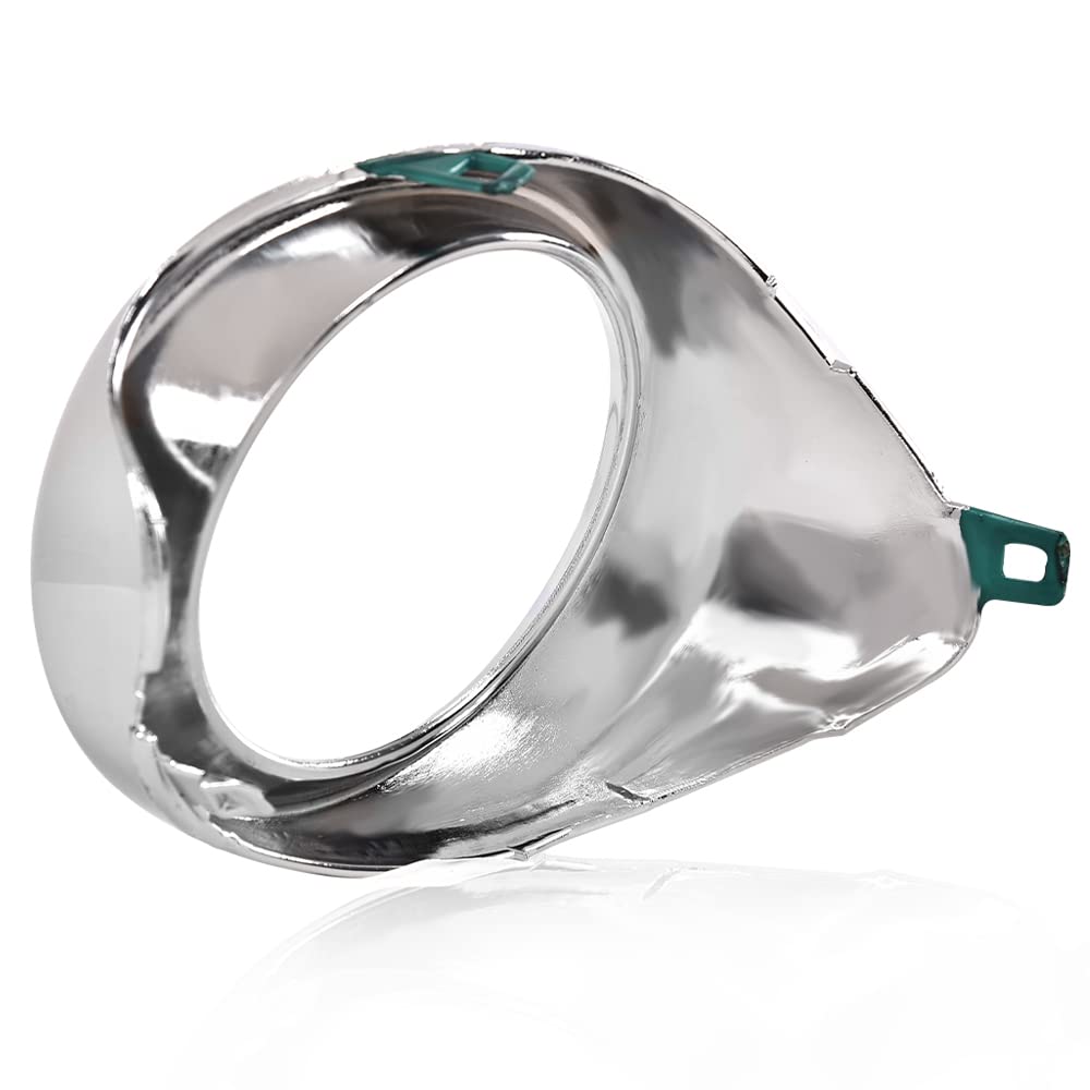 G-PLUS Fog Light Trim Compatible with 2013-2015 ES300h/ES350 Base 8148133040 LX1039104 8148233050 LX1038104 Chrome and silver Left Driver and Right Passenger Side Fog Light Trim
