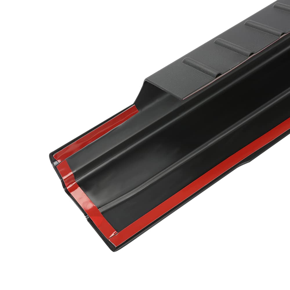 G-PLUS Rocker Panel & Sill Plate Covers Compatible with Ford F150 2009-2014 Rocker Panel & Door Sill Protector Covers 14069 Black