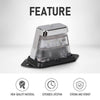 G-PLUS LED License Plate Light Compatible with Boat Trailer UTV ATV Universal 12V DC Surface Mount Chrome