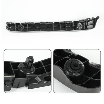 G-PLUS Front Bumper Cover Support Brackets Compatible with Toyota Sienna 2011-2020 5211508020, 5211608010, TO1043116, TO1042116 Left+Right Side Black Primed