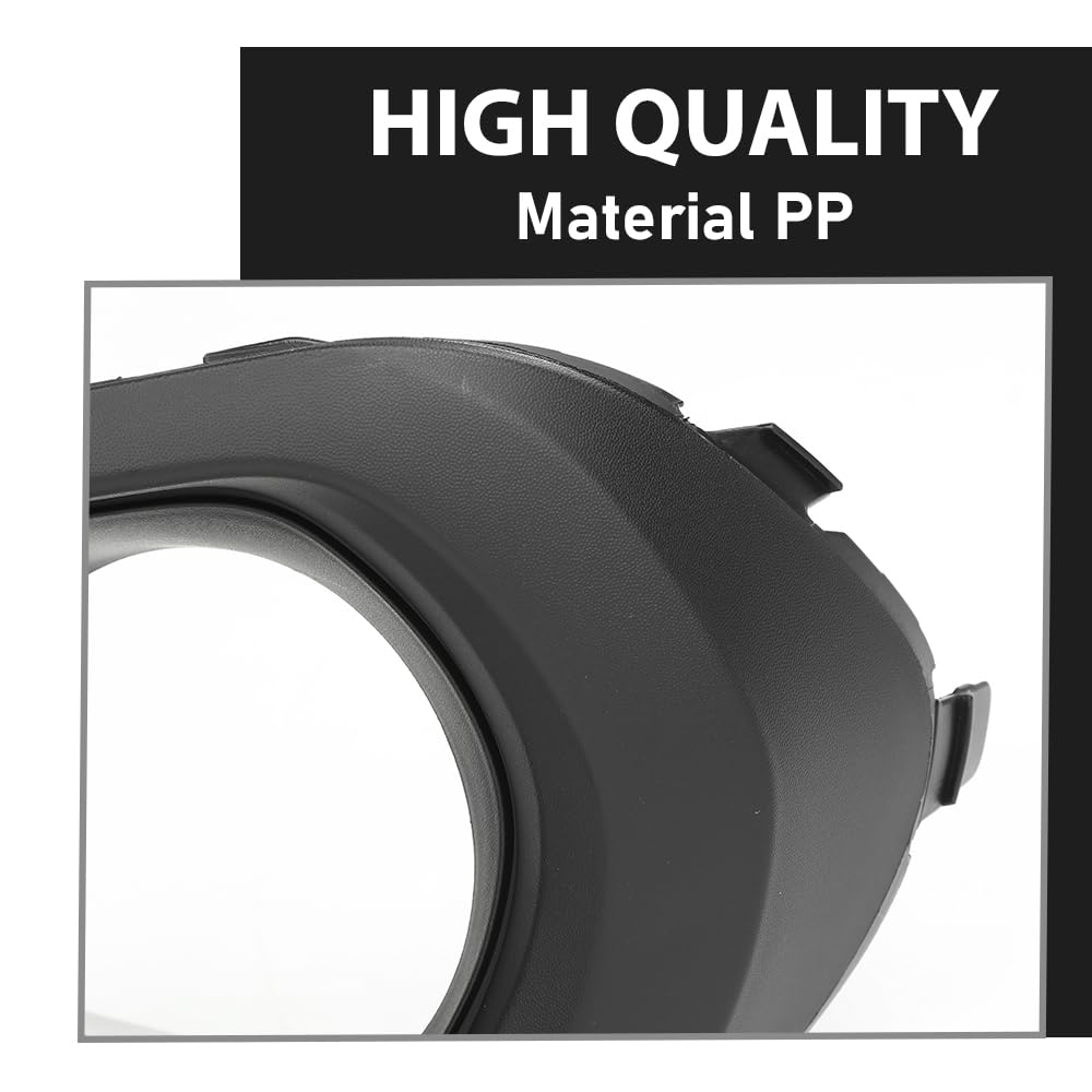 G-PLUS Fog Light Bezel Cover Left Driver Side Compatible with Subaru Forester 2.5i Model 2014-2016,Not Fit XT Models,Not Fit Forester 2.0XT Model 57731SG030, SU1038108