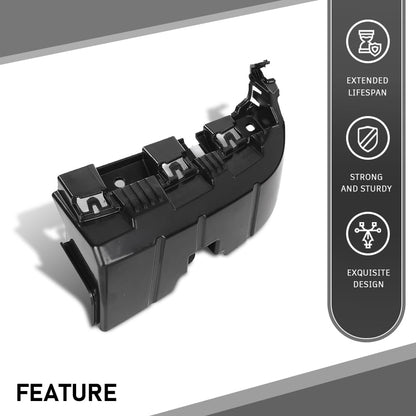 G-PLUS Bumper End Support Right Compatible with Ford Mustang 2018-2023 JR3Z17C947A, JR3Z-17C947-A Black
