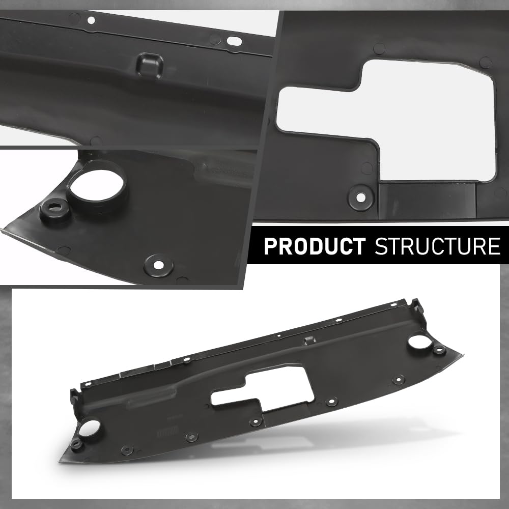G-PLUS Radiator Support Cover, Compatible with Ford Edge/Edge ST 2019-2023, 22831TFWP