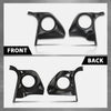 G-PLUS Speaker Kick Panels Pair Black Compatible with Chevy Monte Carlo El Camino Malibu, Fit Oldsmobile Cutlass Fit Pontiac Grand Prix, Buick Regal 1978-1988