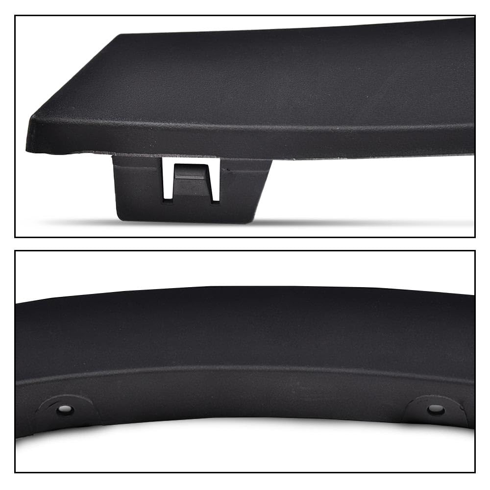 G-PLUS Fender Flares, Compatible with BMW X5 E70 With 20" / 21" Wheel Models Only 2007-2013, [Do Not Fit M Models], Arch Extension Wheel Extended Protector Smooth Black 4pcs