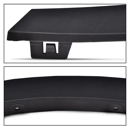 G-PLUS Fender Flares, Compatible with BMW X5 E70 With 20" / 21" Wheel Models Only 2007-2013, [Do Not Fit M Models], Arch Extension Wheel Extended Protector Smooth Black 4pcs