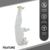 G-PLUS Washer Reservoir Windshield Expansion Tank Compatible with Jeep Grand Cherokee 2011-2021 CH1288220, 57010719AF
