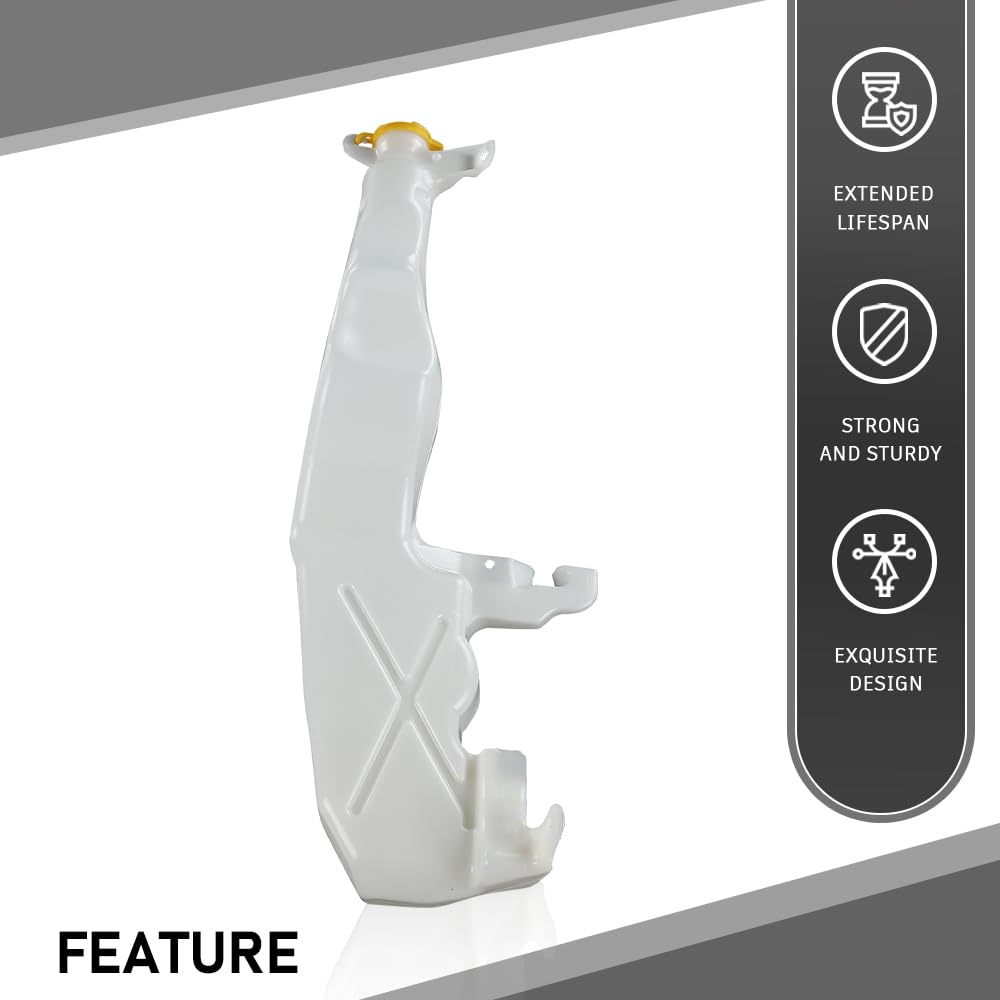 G-PLUS Washer Reservoir Windshield Expansion Tank Compatible with Jeep Grand Cherokee 2011-2021 CH1288220, 57010719AF