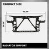 G-PLUS Radiator Support Assembly, Compatible with Audi Q7 Base/Premium/Prestige/ 2007-2015, 4L0805594A, AU1225131