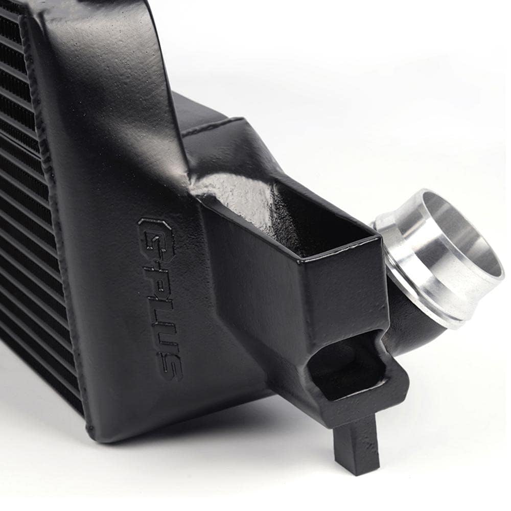 G-PLUS Performance Aluminum Front Mount Intercooler Kit, Compatible with BMW F54 F55 F56 F57 2014 Up Black #200001076