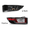 G-PLUS LED Tail Lights Rear Brake Lamps Compatible with Range Rover Evoque 2012-2018 Pair LR025146, LR025147 Luces Traseras Rear Brake Lamps Assembly