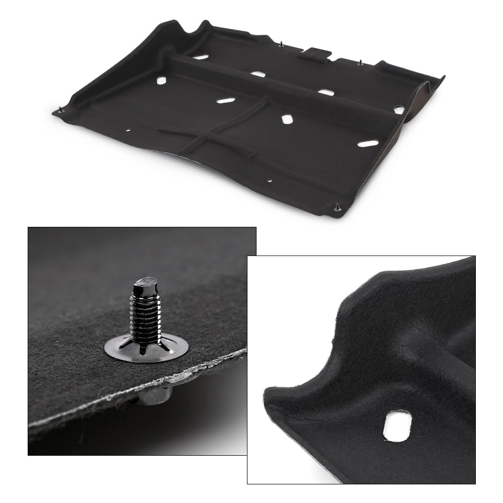 G-PLUS Splash Panel Shield Under Diaper w/Mounting Screw Compatible with 2015-2020 Ford F150 with Gasoline Engine/Not Fit Raptor Model/Not Fit 3.0L Diesel ML3Z-7222-D