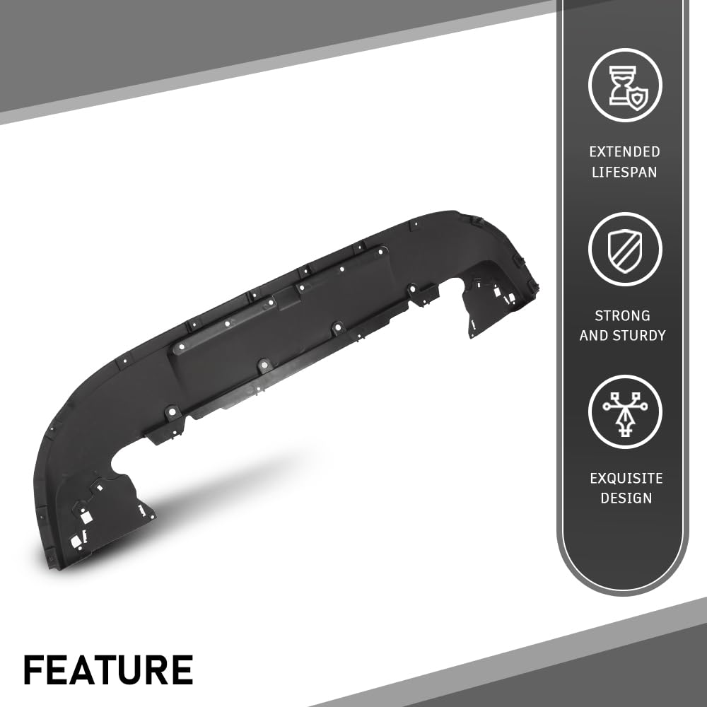 G-PLUS Front Air Dam Deflector Lower Valance Apron, Compatible with Lincoln Corsair 2020-2022, LJ7Z8310AA, FO1092194