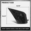 G-PLUS Front Bumper Grille Vent Insert Left Compatible with LX NX300 Base/F Sport/Luxury 2018-2021,Compatible with LX NX300h 2021 5314278090, LX1038135, 53142-78090 Gloss Black