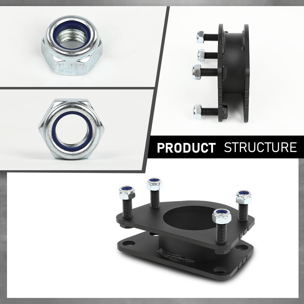 G-PLUS Front 2.5" & Rear Spacer 2.0" Leveling Lift Kit Compatible with Jeep Liberty KJ 2002-2007