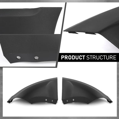 G-PLUS Pair Front Bumper Corner Cover, Compatible with Ford EcoSport 2018-2022, LH Driver & RH Passenger Side 2PCS, FO1017102, FO1016102