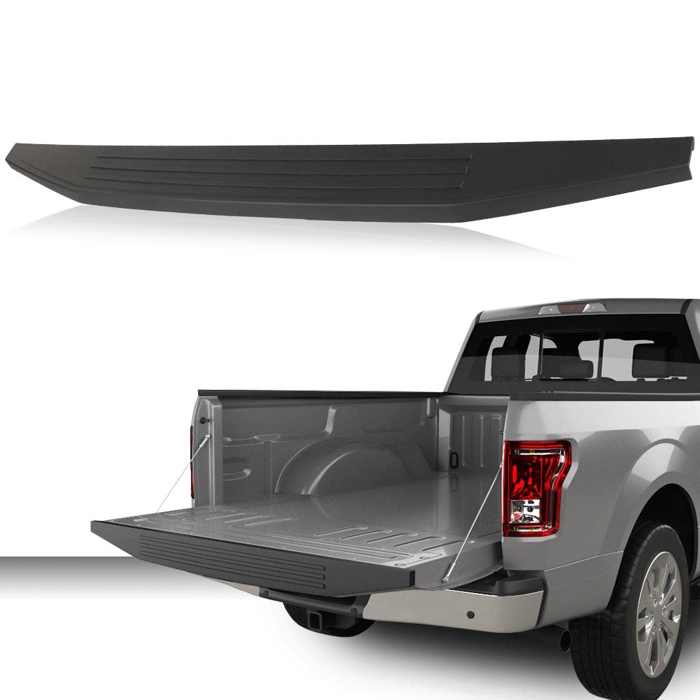 G-PLUS Tailgate Cap Moulding Trim Compatible with Ford F150 2015-2020 (Not Fit Flex Step) Rear Tailgate Protector Cover Replace for FL3Z-9941018-AA