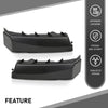 G-PLUS Front Bumper Side Mount Bracket Compatible with Range Rover Evoque 2012-2018 2Pcs