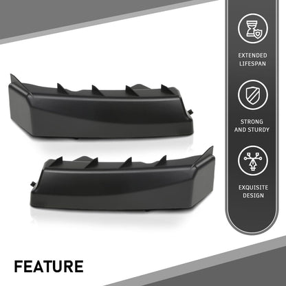 G-PLUS Front Bumper Side Mount Bracket Compatible with Range Rover Evoque 2012-2018 2Pcs