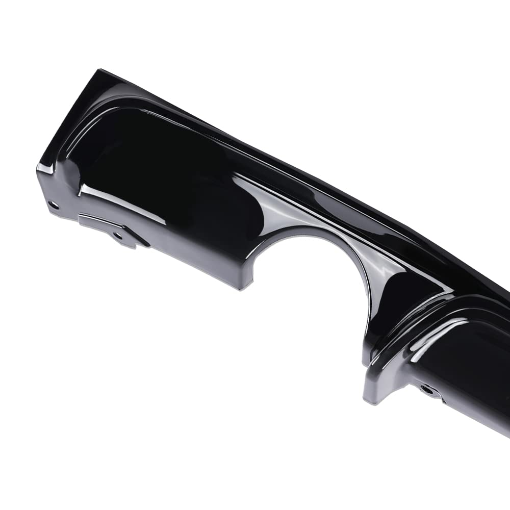 G-PLUS Lower Rear Bumper Diffuser Lip Decor Compatible with 12-18 BMW F30 F35 3-Series 328i M-Sport or Mtech