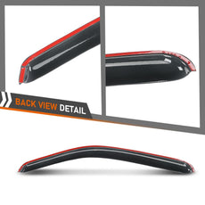 G-PLUS Window Visor Deflectors for Chevy Silverado GMC Sierra 1500 1999-2006 Smoky Product Details