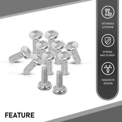 G-PLUS 100 License Plate Screws Compatible with Toyota Honda LX and Some Other Foreign Cars