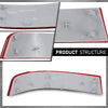 G-PLUS Pair Rear Bumper Reflector Light, Compatible with Benz GL320 2007-2009 CDI 164.822/ GL450 2007-2008 164.871/ GL550 2008-2009 164.886, Left & Right Side 2PCS, 1648201174, 1648201274