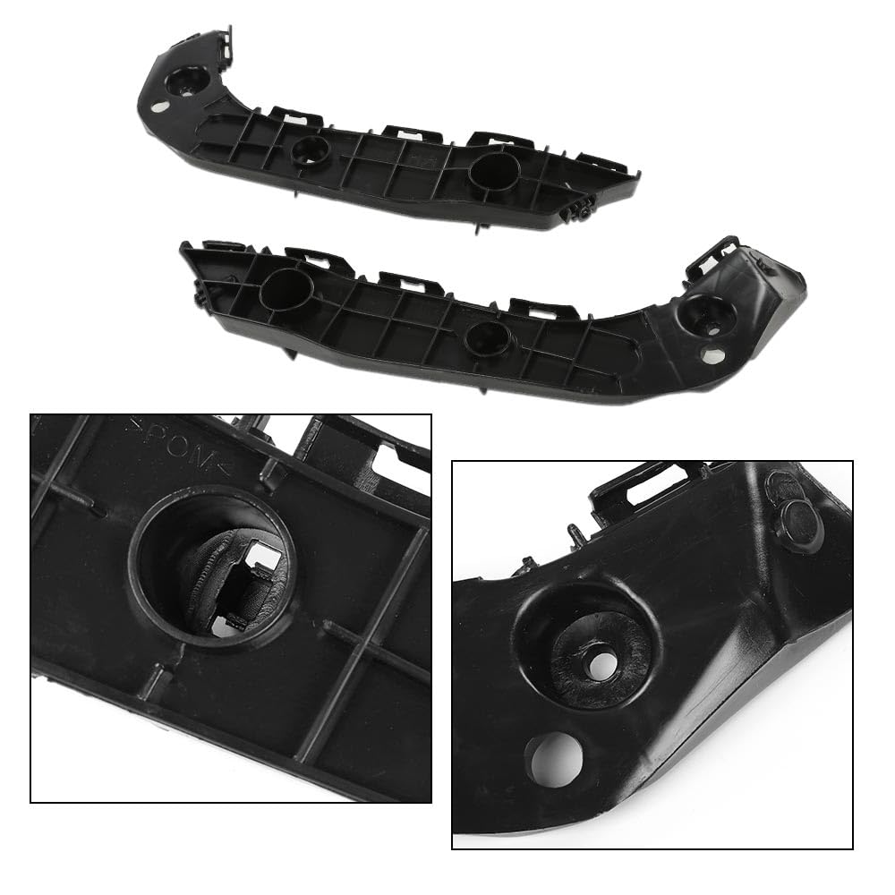 G-PLUS Front Bumper Cover Grille Set Compatible with Hyundai Elantra 2017-2018