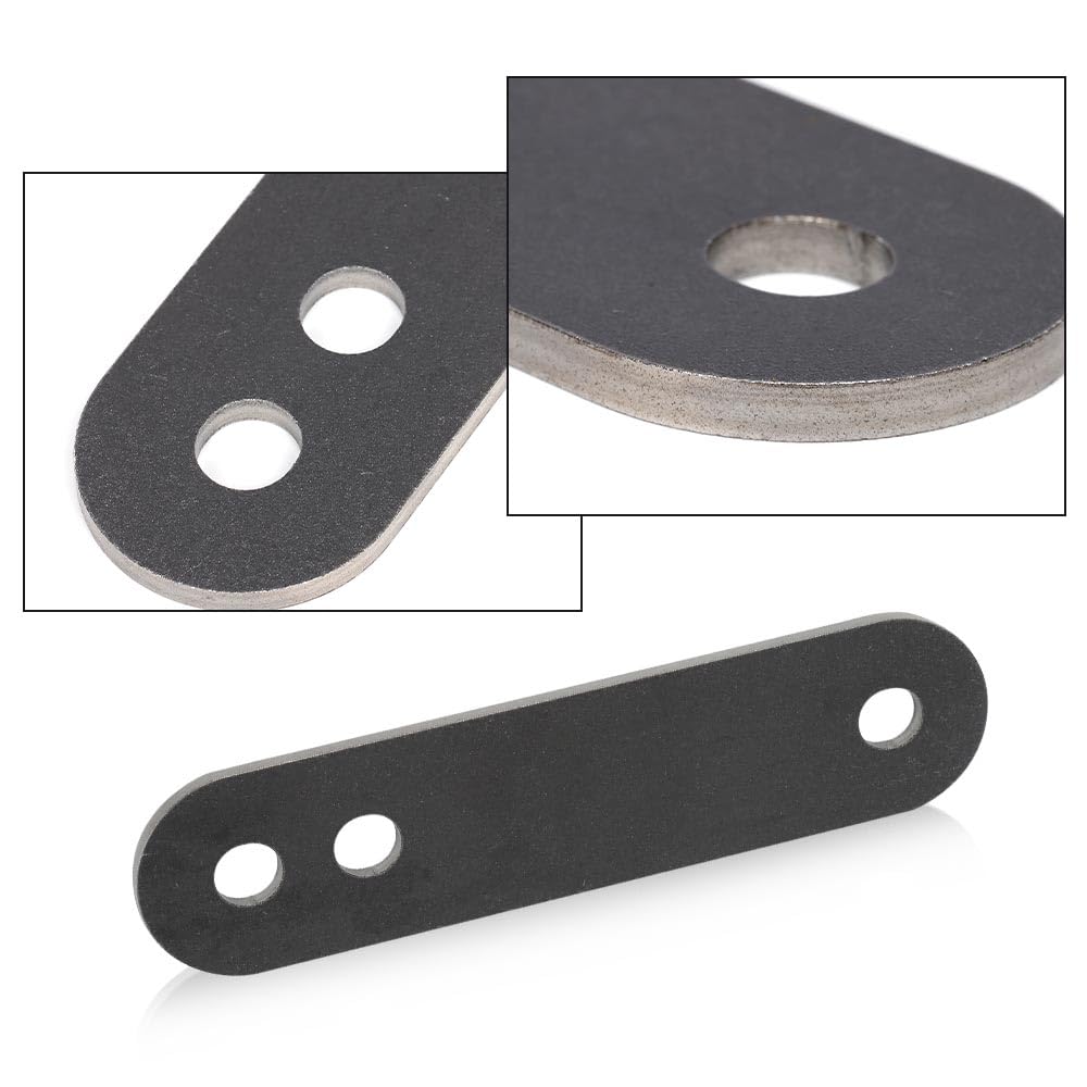 G-PLUS Rear Leaf Spring Relocation Pocket Set Compatible with Chevy Bel Air 210 150 1955 1956 1957 Front Spring Pockets, Axle Seats, Rear Frame, Notches, Spring Shackles