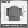 G-PLUS Child Car Seat Protector Compatible with Under Virtually Any Rear or Forward-Facing Child Car Seat or Booster Gray