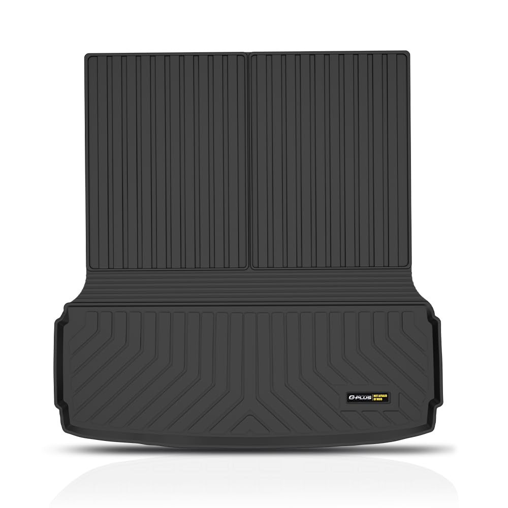 G-PLUS TPE Floor Mats Fit Benz GL350 GL450 GL550 2013-2016, Fit Benz GLS63 AMG 2017-2019 Truck Accessories Cargo Liners All Weather Protection 1PC Black Alfombras para Carro