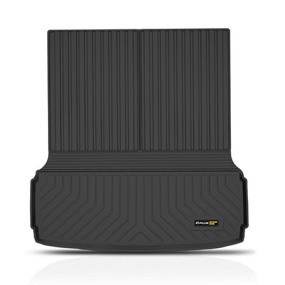 G-PLUS TPE Floor Mats Fit Benz GL350 GL450 GL550 2013-2016, Fit Benz GLS63 AMG 2017-2019 Truck Accessories Cargo Liners All Weather Protection 1PC Black Alfombras para Carro