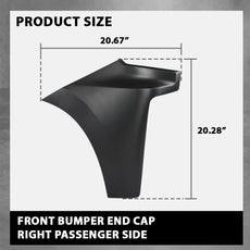 G-PLUS Front Bumper End Cap Right Side for Chevy Silverado 1500 2019-2022 Product Details