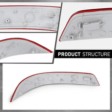 G-PLUS Bumper Reflector Light 2PCS Rear for Benz GL-Class X164 GL350 GL450 GL550 2010-2012 Product Features