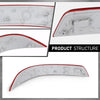 G-PLUS Pair Rear Bumper Reflector Light, Compatible with Benz GL-Class X164 GL350 GL450 GL550 2010-2012, Left & Right Side 2PCS, 1648200974, 1648201074