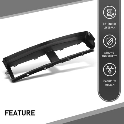 G-PLUS Lower Grille Air Dam Deflector Valance Apron, Compatible with Ford Escape 2020-2022, FO1218141, LJ6Z8327C, LJ6Z8327A