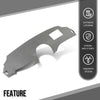 G-PLUS TPE Dash Cover Dashboard Compatible with Toyota Sienna 2004-2010 Gray