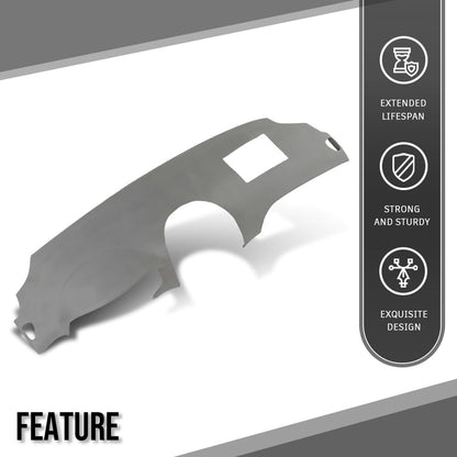 G-PLUS TPE Dash Cover Dashboard Compatible with Toyota Sienna 2004-2010 Gray