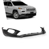 G-PLUS Front Lower Bumper Cover Compatible with Jeep Cherokee Latitude Plus 2018, Fit Jeep Cherokee (submodel: Latitude, Limited, North, Sport) 2014-2018 68203213AB, 68203213AA, CH1015119