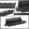 G-PLUS Rear Bumper Hitch Receiver Cover Tow Eye Compatible with Range Rover L405 2013-2018 (After June 2013)