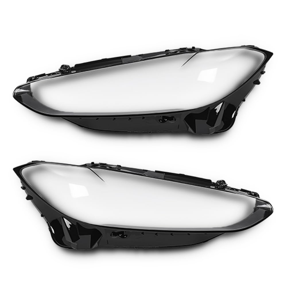 G-PLUS Headlight Lens Cover Compatible with BMW 4-Series G22 G23 G26 2020-2023 Left & Right Pair Front Headlamp Lens Cover Clear