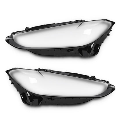 G-PLUS Headlight Lens Cover Compatible with BMW 4-Series G22 G23 G26 2020-2023 Left & Right Pair Front Headlamp Lens Cover Clear